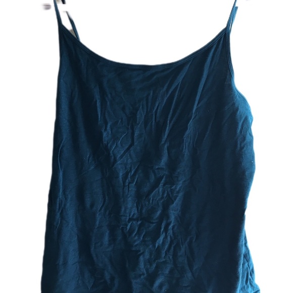 Women's Blue Spaghetti Strap Top - Picture 1 of 3